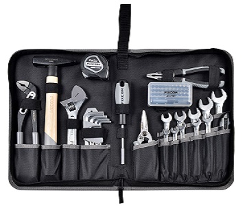 62pcs zip tool bag with tools