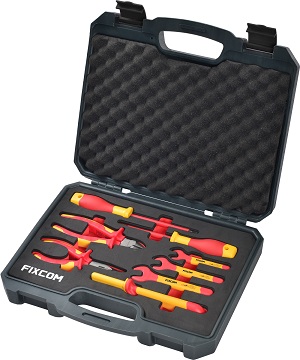 VDE insulated tool set