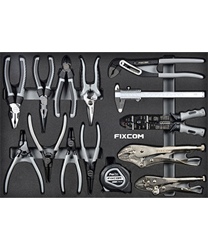 Pliers set in EVA inlay