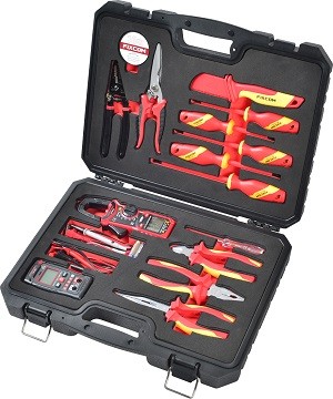 15pcs VDE insulated tool set